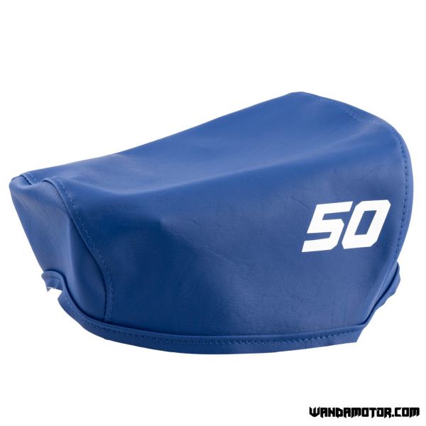 Seat cover Monkey 80-86 blue hook fastening-1